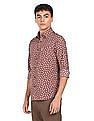 U.S. Polo Assn. Spread Collar Printed Casual Shirt