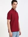 Tommy Hilfiger Solid Regular-Fit Cotton Polo Shirt