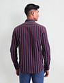 Arrow Sport Vertical Striped Slim Fit Shirt