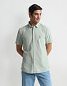 U.S. Polo Assn. Denim Co. Slim Fit Textured Shirt