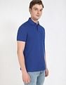 Tommy Hilfiger Solid Regular-Fit Cotton Polo Shirt
