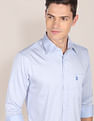 U.S. Polo Assn. Spread Collar All Over Print Casual Shirt