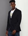 Tommy Hilfiger Solid Dobby Blazer