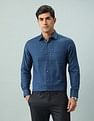 Arrow Liberty Classic Regular Fit Graph Checked Shirt