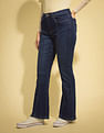 Flying Machine Women K-Street X Flared Fit Pannelled Jeans
