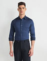 Arrow Slim Fit Festive Dobby Shirt