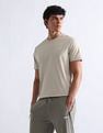 USPA Active Solid Slim Fit T-Shirt