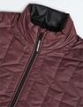 Flying Machine Reversible Solid Quilted Jacket