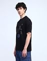Flying Machine Graphic Printed Cotton Polo Shirts