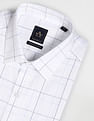 Arrow Windowpane Check Twill Shirt