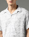 Arrow Newyork Slim Fit Floral Printed Night Is Young Shirt