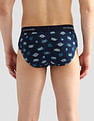 USPA Innerwear Elasticized Waist Solid OEB14 Briefs - Pack Of 3