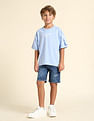 U.S. Polo Assn. Kids Boys Regular Fit Solid T-Shirt