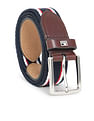 U.S. Polo Assn. Men Striped Knit Belt