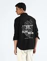 Flying Machine Brand Printed Denim Shirt