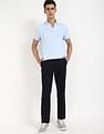 Tommy Hilfiger Solid Regular-Fit Cotton Polo Shirt