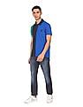 U.S. Polo Assn. Cotton Colour Block Polo Shirt
