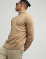 Tommy Hilfiger Classic Cotton Cable Zip Mock Sweatshirt