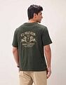 U.S. Polo Assn. Denim Co. Brand Printed Oversized Fit T-Shirt