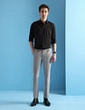 Arrow Solid Manhattan Slim Fit Velocity Shirt