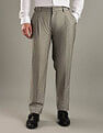 Tommy Hilfiger Regular-Fit Self-Design Mid Rise Trouser