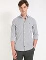Tommy Hilfiger Striped Slim-Fit Poplin Woven Shirt