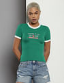 Tommy Hilfiger Archive Games Ringer Print T-Shirt