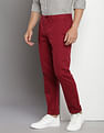 Tommy Hilfiger Flat Front Solid Trousers