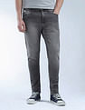 Flying Machine Mid Rise Slash Slim Tapered Fit Jeans