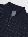Arrow Newyork Windowpane Check Polo Shirt