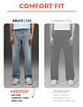 Flying Machine Bruce Bootcut Fit Mid Rise Jeans