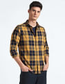 Flying Machine Plaid Check Pure Cotton Shirt