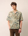 U.S. Polo Assn. Denim Co. Tropical Printed Cuban Shirt