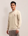 U.S. Polo Assn. Textured Regular Fit Sweater