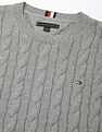 Tommy Hilfiger Cable-Knit Regular-Fit Cotton Sweater