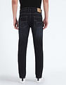 Flying Machine Slash Slim Tapered Fit Jeans
