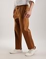Calvin Klein Jeans Tapered-Fit Solid Mid Rise Trouser