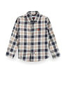 U.S. Polo Assn. Kids Boys Tartan Check Cotton Shirt