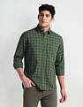 Arrow Sports Tartan Check Twill Shirt