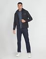 U.S. Polo Assn. Denim Co. High Neck Zip Up Printed Jacket