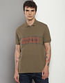Tommy Hilfiger Brand Print Regular Polo Shirt