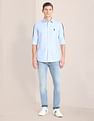 U.S. Polo Assn. Oxford Weave Pure Cotton Casual Shirt