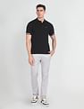 Arrow Sports Solid Cotton Polo Shirt