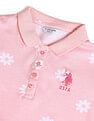 U.S. Polo Assn. Kids Girls Floral A-line Dress