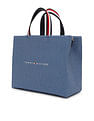 Tommy Hilfiger Logo Blue Polyester Handbags