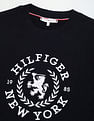 Tommy Hilfiger Embroidered Crest Crew Neck Sweater