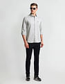Arrow Sports Solid Dobby Shirt