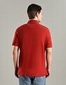 Tommy Hilfiger Solid Regular-Fit Cotton Polo T-Shirt