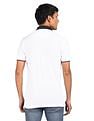 AD by Arvind Cotton Solid Polo Shirt