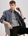 Calvin Klein Jeans Solid Slim Fit Plain Woven Shirt